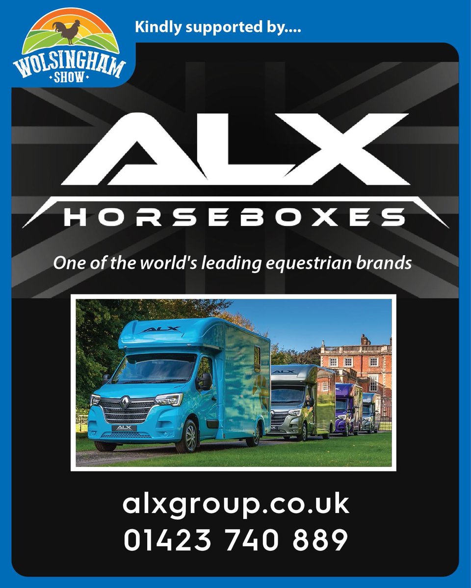 It's great to have ALX Horseboxes partnering with us again this year, check out their fantastic stand at the show!
alxgroup.co.uk/horseboxes-hom…