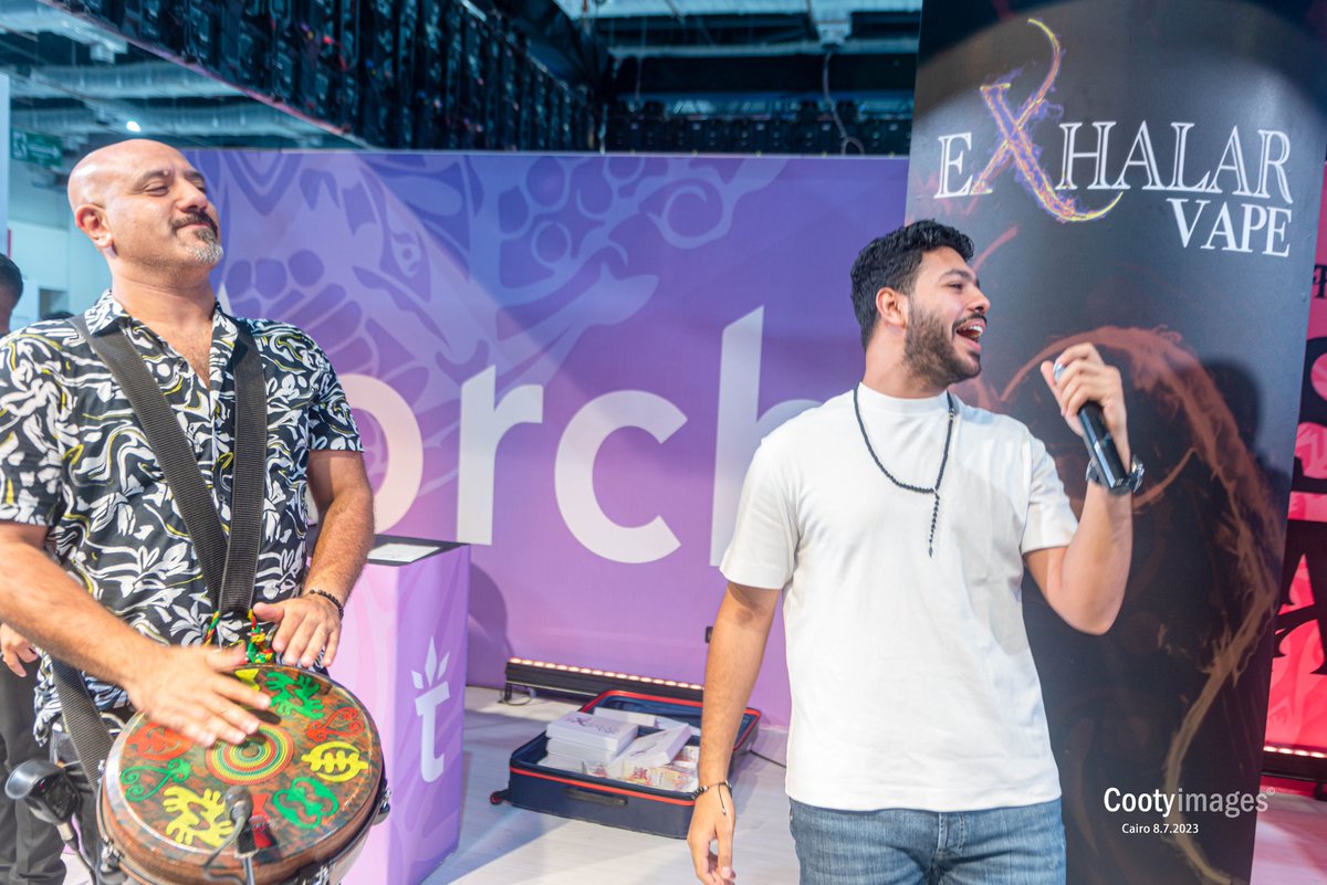 CootyEvents's tweet photo. كله طار في المطار 🔥
Exhalar Vape booth - MEVS Expo 2023 
EIEC, Cairo -  8/7/2023
@exhalarvape
▪️ 🎤 @mohamed.chahine 
▪️Organized by: @cootyevents - @AhmedCootyDXB
▪️Photography: 📸 @CootyImages For business inquiries Whatsapp &amp; Call us on: 
🇪🇬 +201018000630
🇦🇪 +971528272839 https://t.co/UpHpuK6VGs