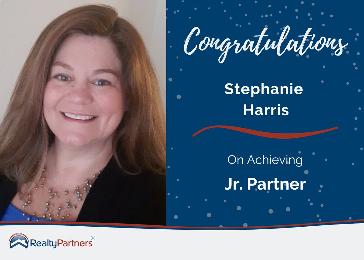 RPIPartners's tweet photo. Congratulations Stephanie Harris on achieving Jr Partner Rank!

REALTORS: If you are tired of making your broker rich and are looking for a ‘way out’ then learn how you, too, can become a partner and true owner with multiple residuals and a true exit strategy https://t.co/yE5rKtBN1n