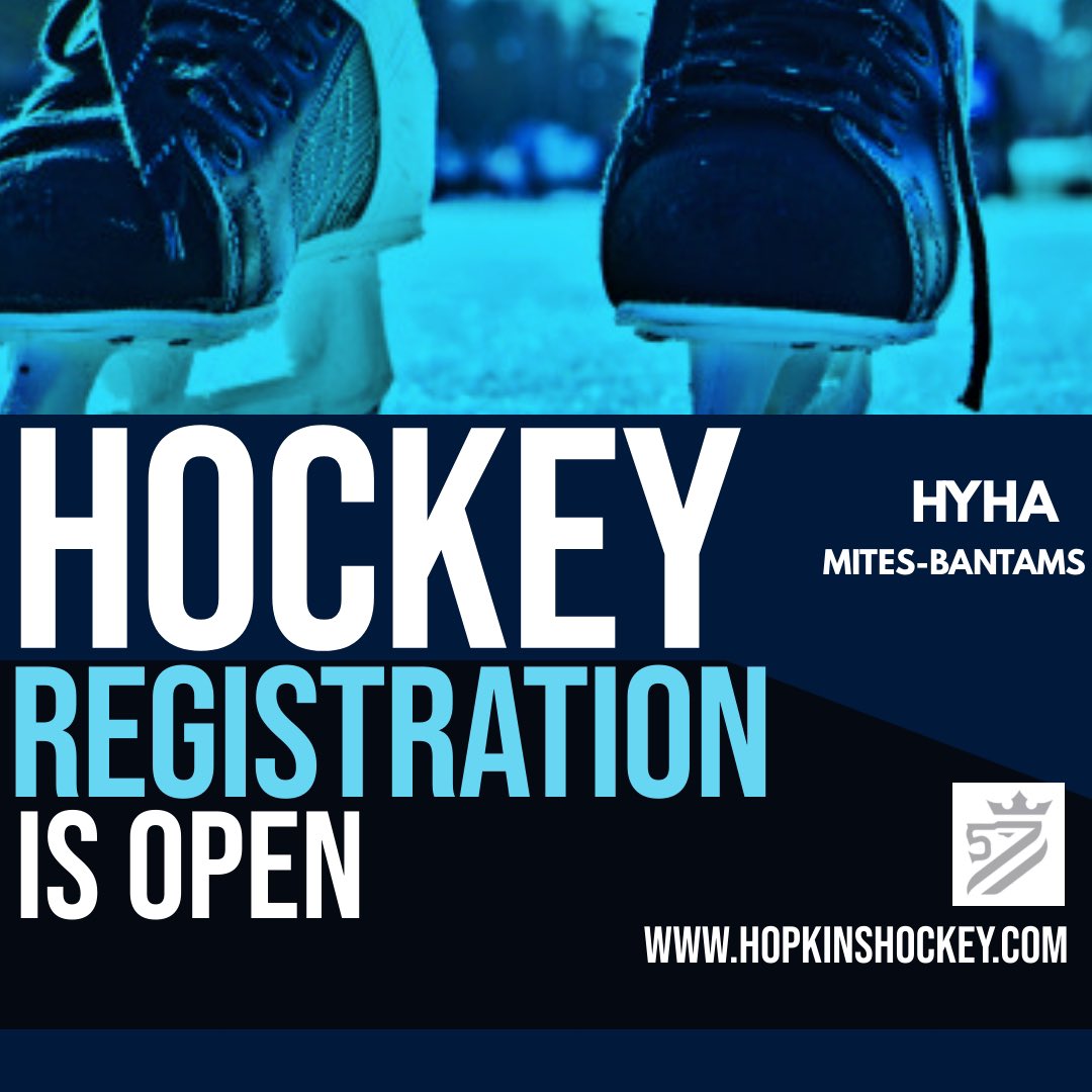 Registration for the 2023/2024 youth hockey season is OPEN