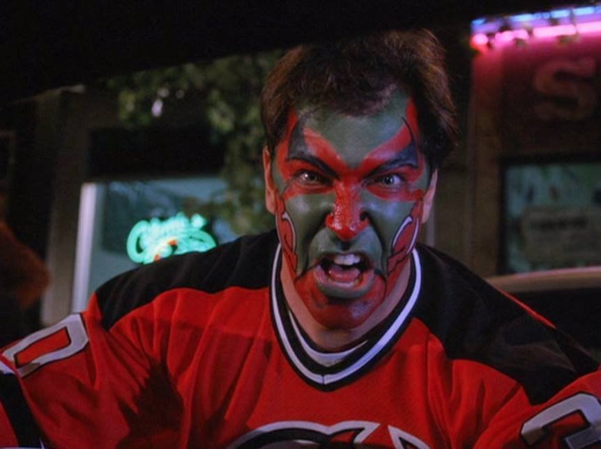 'We’re the Devils! The Devils!' “The Face Painter” is on #Seinfeld tonight!🙊🙊🙊🙊 #DiabloImmortal #BloodKnightTakeover #DiabloRTX #DiabloPromo #MayTheFourthBeWithYou  
Original: SeinfeldTV