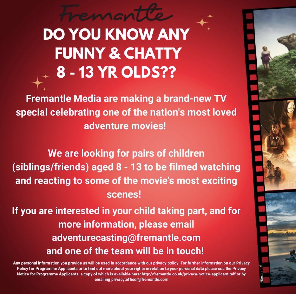 Faaye_TV's tweet image. CALLING PAIRS OF CHATTY CONFIDENT HILARIOUS 8-13 year olds. #childactor #childmodel #kidsagency #confident #childcasting #castinguk