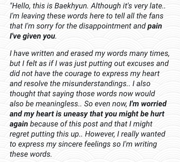 chanbluesky's tweet image. I don't want to be that fan but I can't help but to think this might also have been the result of the "trauma" that happened in 2014.
The young Baekhyun, being used for MEDIA PLAY by his company. He tried to clarified the "MISUNDERSTANDING" on his IG but they made him deleted it-
