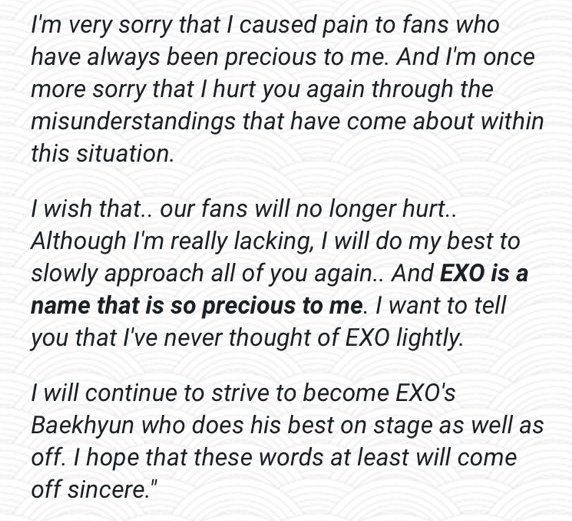 chanbluesky's tweet image. I don't want to be that fan but I can't help but to think this might also have been the result of the "trauma" that happened in 2014.
The young Baekhyun, being used for MEDIA PLAY by his company. He tried to clarified the "MISUNDERSTANDING" on his IG but they made him deleted it-