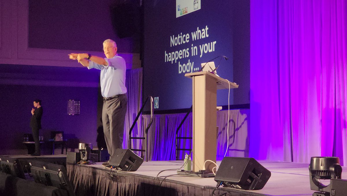 BTraumaInformed's tweet photo. It was an amazing week at @NOVAVictims annual conference. From meeting amazing trainers, advocates, and survivors, to having the opportunity to fill in for the closing keynote and giving a talk on trauma informed supervision, it couldn’t have been better. Hope to see you in 2024! https://t.co/mNv6x3lqFz