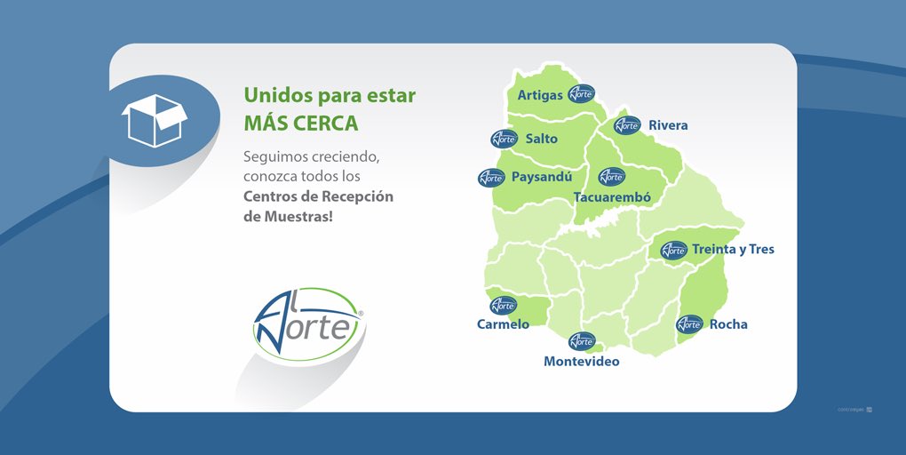 Al_Norte_Lab's tweet photo. Unidos para estar MÁS CERCA
Seguimos creciendo, conozca todos los centros de recepción de muestras! https://t.co/RIWkmtudaM