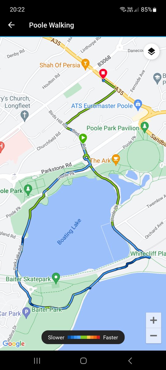 katrinaKenn_AHP's tweet photo. Lovely 5k walk back in Poole this evening. #AHPsActive #WeAc https://t.co/1JHcKwYz40