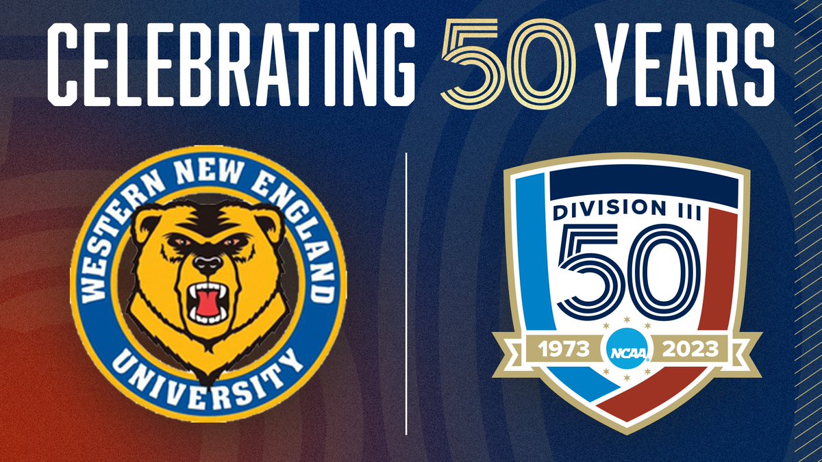 Western New England University is proud to celebrate 50 years of NCAA Division III! 

#DIII50 #WhyD3 #PaintItGold