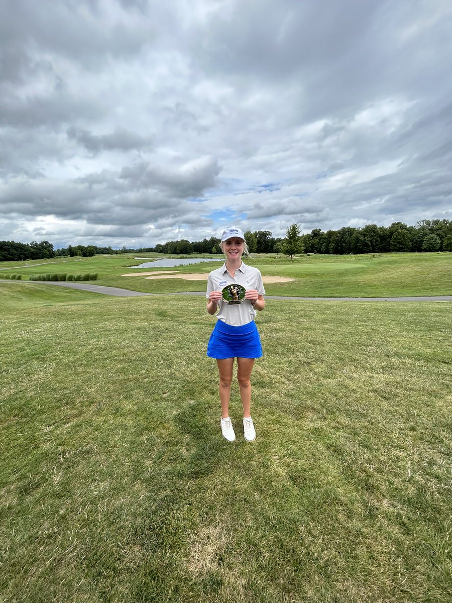 olhsgirlsgolf's tweet photo. Patriots placed 2nd at the Lady Lion Invitational! Liv fired a PR 70 (-2), Dakota followed with a strong 76, and Mia had a solid 79. Go Patriots! https://t.co/r6RsENSPU1