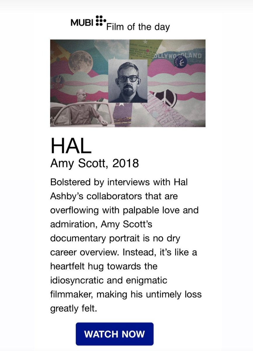 halashbymovie's tweet photo. 18 tons of love, @mubi! https://t.co/dYuJdSFHzG