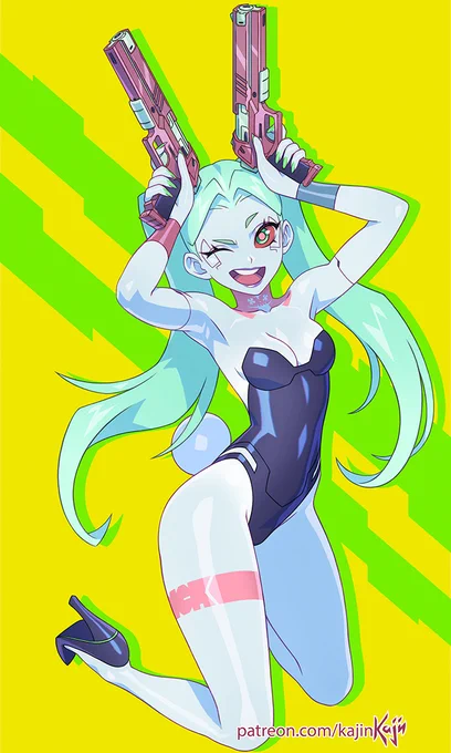 Bunny cyber gremlin aka best girl (February2023)