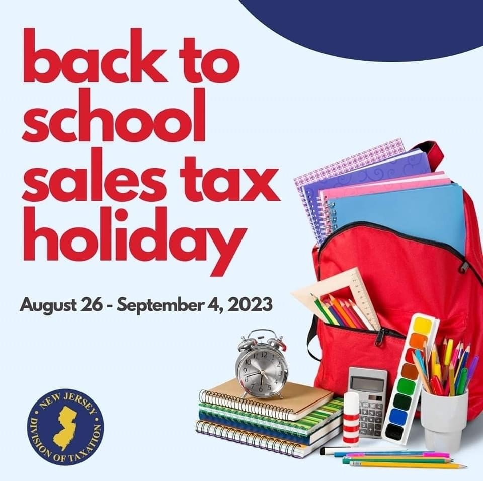 While some may want to get a head start on buying back to school supplies, it could pay off to wait until the NJ sales tax holiday from 8/26-9/4!

For a list of eligible supplies, visit bit.ly/NJsalestaxholi…