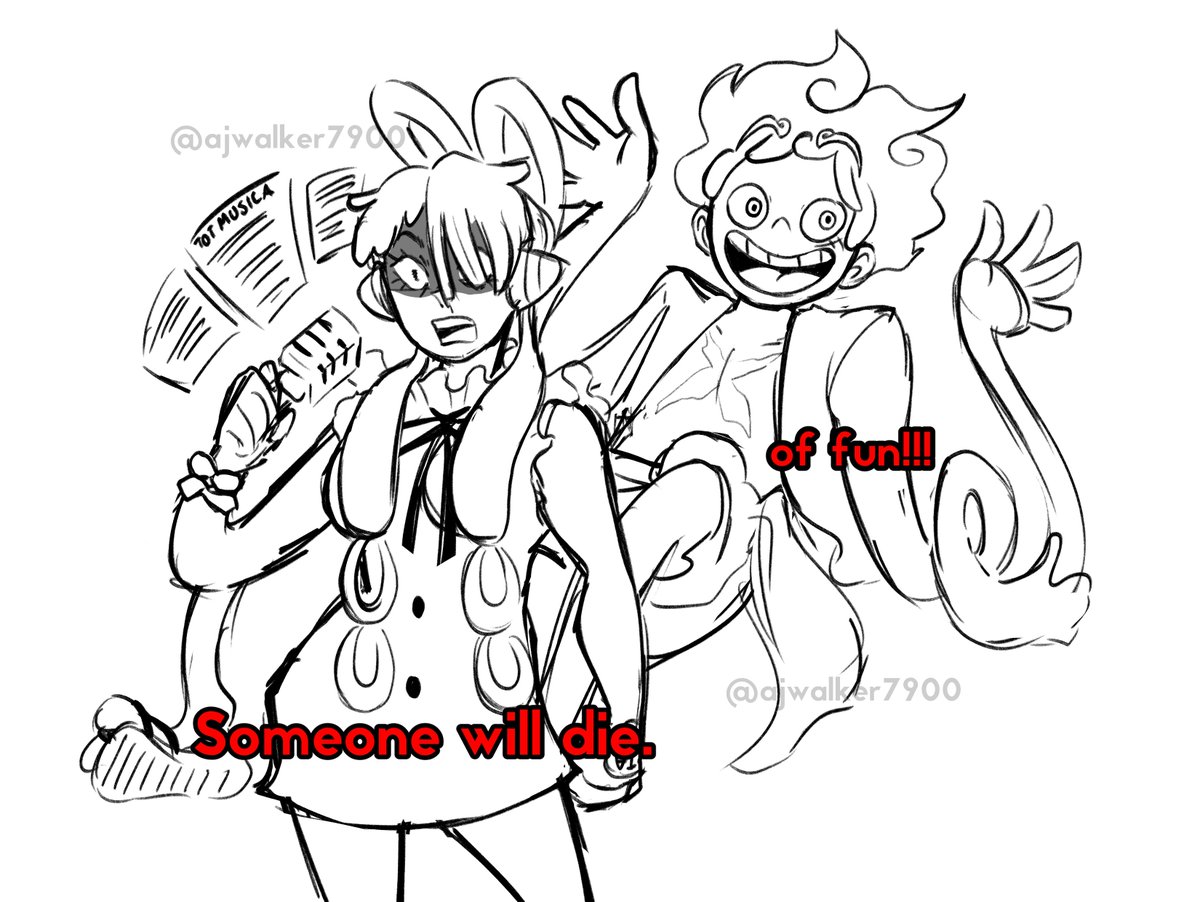 AJ_walker7900's tweet photo. This came into my mind and I had to draw it the moment it did #ONEPIECE https://t.co/0M7FUZLVxl