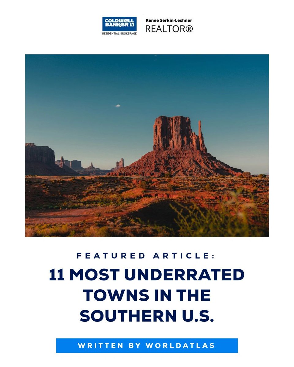 ReneeCARealtor's tweet photo. While the Southern U.S. is an ideal destination in the nation for warmth-loving souls seeking a respite from the city, many of its towns go wildly overlooked. Read more: https://t.co/Eu8vXGpxXy. #ReneeSerkinLeshner #ColdwellBankerRealtor #Realtor #CalabasasRealEstate #Calabasas https://t.co/vD5Qxshg4J