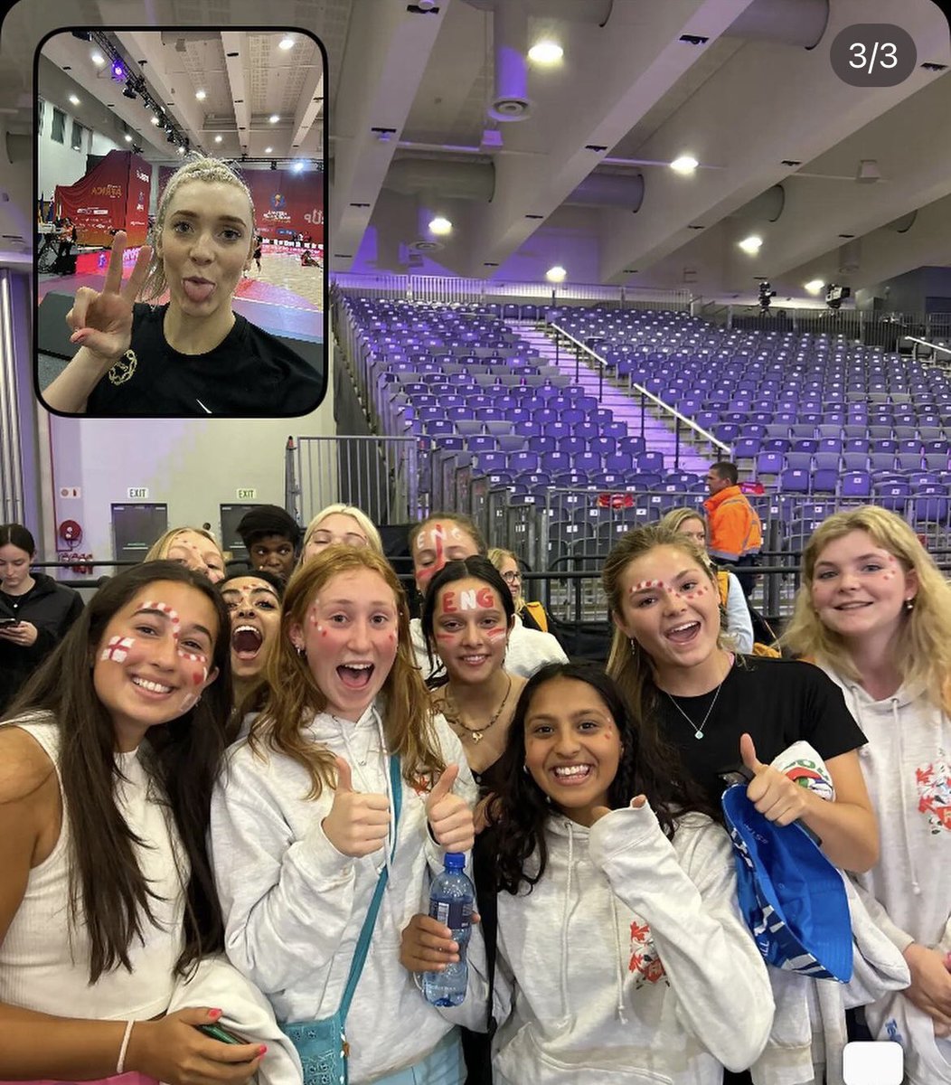 Well done to <a href="/englandnetball/">England Netball</a> for winning Silver in the #NWC2023 final!! @lehschoolofficial netballers loved watching you play whilst we were in South Africa! They also loved seeing a few of their favs <a href="/LaylaGuscoth/">Layla Guscoth</a> &amp; <a href="/Helenhousby1/">Helen Housby MBE</a> for some ‘BeReal’ shots!! 😊 #Netball