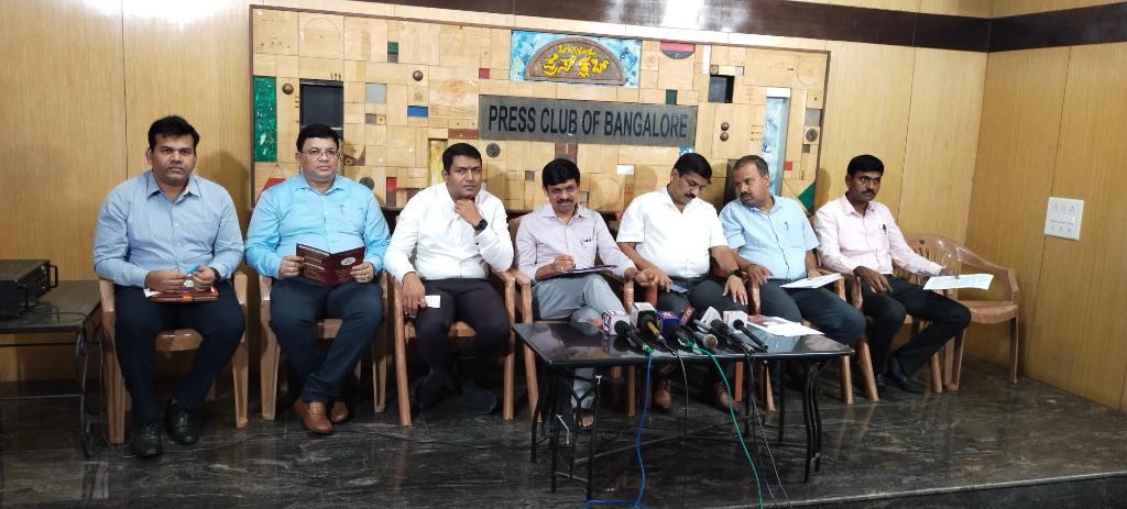 KasAssociation's tweet photo. Proud moment for all! The President of Karnataka Administrative Service Officers' Association Dr. Ravi M Tirlapur addressed the press today at Press Club, Bengaluru, unveiling exciting plans for the upcoming Centenary Celebration on Wednesday, 🗓️ 09-08-2023 https://t.co/HAbqR0MGNg