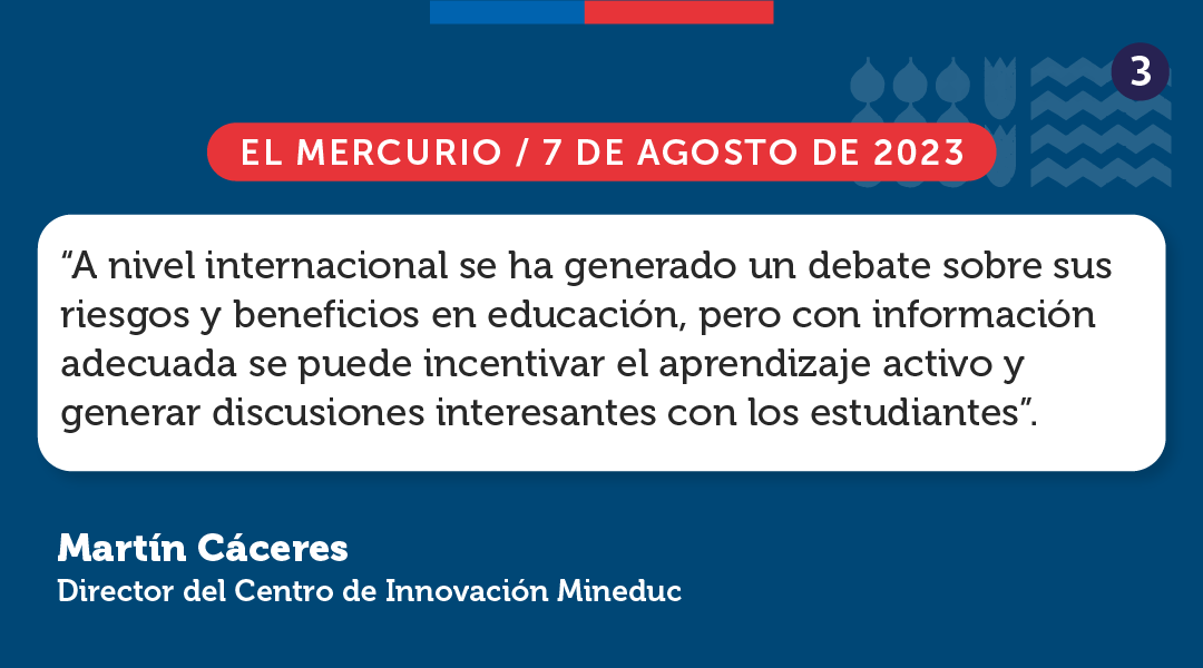 Ministerio de Educación tweet media
