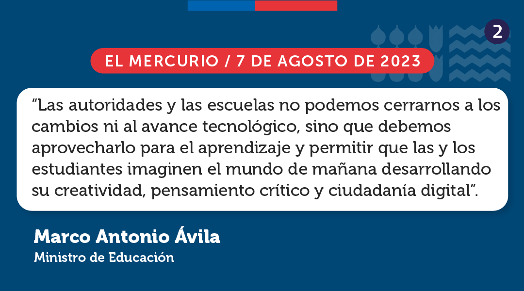 Ministerio de Educación tweet media