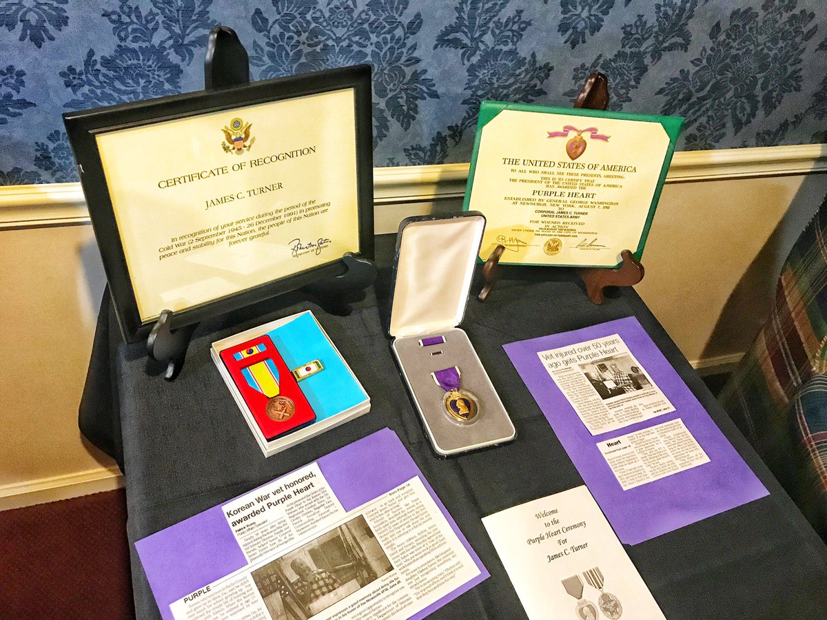 Kyle_Turner_'s tweet photo. I want to take a moment and thank all of the brave men and women who have selflessly represented the United States, specifically those who were wounded or killed. Both of my grandfathers were #PurpleHeart recipients.

#NationalPurpleHeartDay https://t.co/r57E3UCnyL