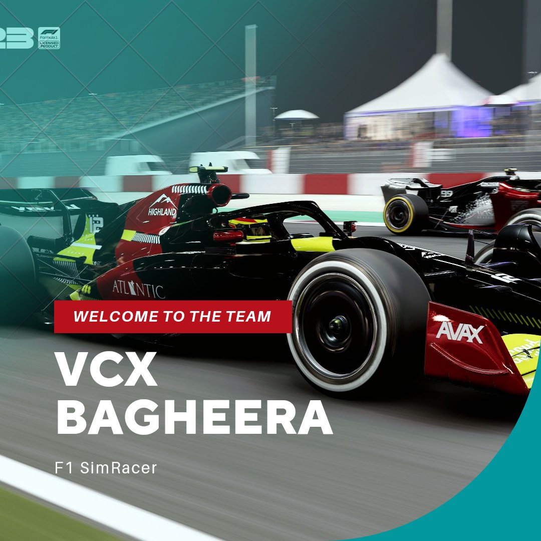 🔥¡NEW ANNOUNCEMENT!🔥

Queremos anunciar un nuevo fichaje de oro para el equipo. Nuestro nuevo piloto VCX BAGHEERA se une a esta familia aportando su granito de arena!🏎️💨

🏆Que está nueva etapa sea fructífera y traigas muchos triunfos a casa🏆

Let's go VCX🖤❤️💛
