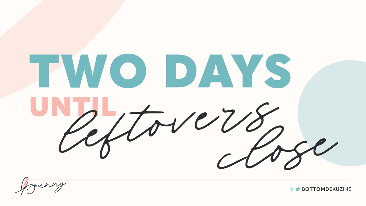 BUNNY: A Bottom Deku Zine 🐰💥- COMPLETE tweet media