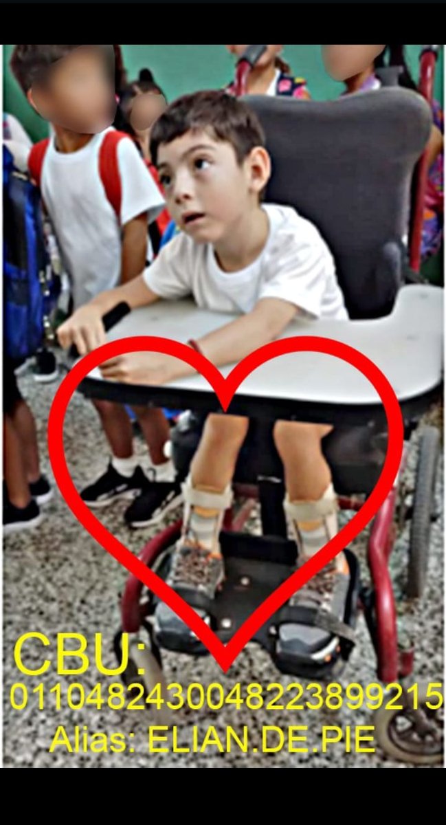 Dió comienzo "Elián de pie"; una #colectasolidaria  para ayudar a Elián Alegre, un niño de 7 años que nació con Parálisis Cerebral Espástica, lo que impide que pueda ponerse de pie o caminar; y desarrollarse correctamente. sannicolasnews.com/dio-comienzo-e…
#Solidaridad #eliandepie