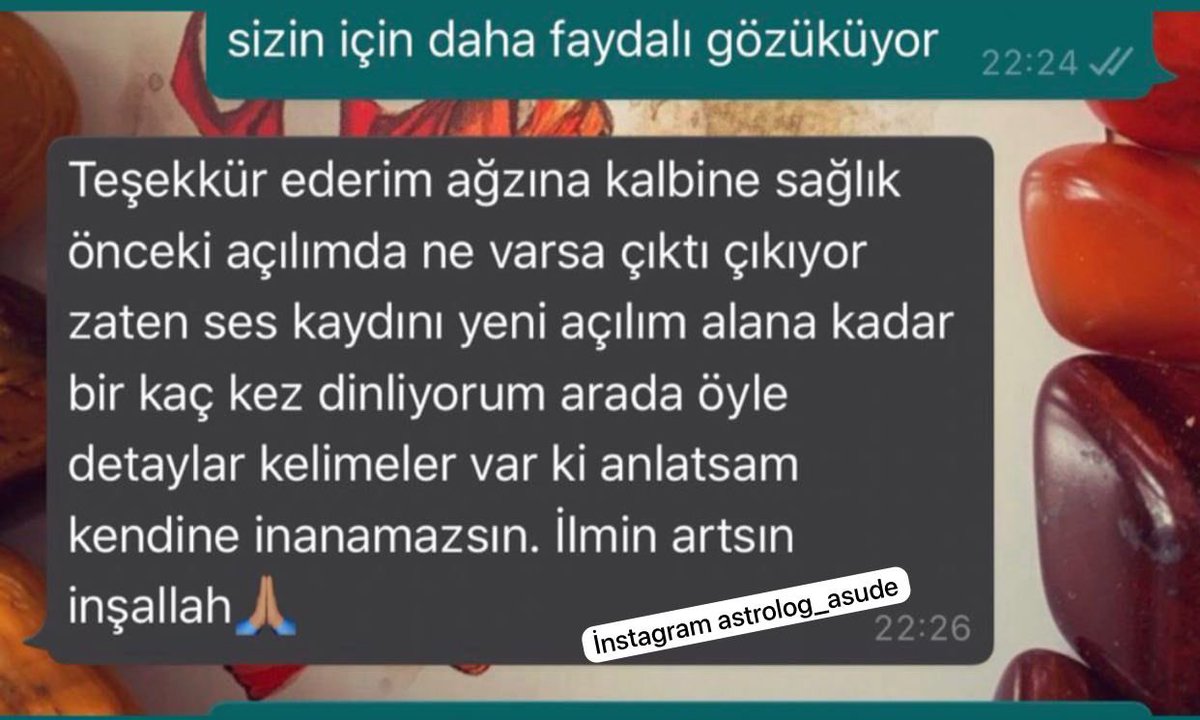 Güzel geri dönüşler .. nazar etmeyelim lütfen :))) geri kalanlar için instagram adresinden ulaşabilirsiniz