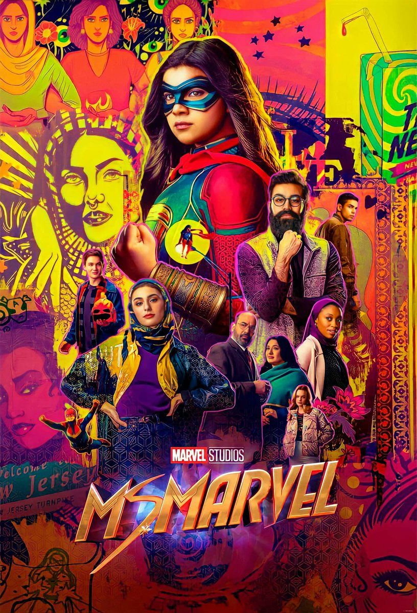 CyrusCinema's tweet photo. #Сериал Мисс Марвел (Ms. Marvel) проходной и затянутый марвеловский серик про очередного "не такого как все" подростка на 5/10 https://t.co/ZAxI71uWT9