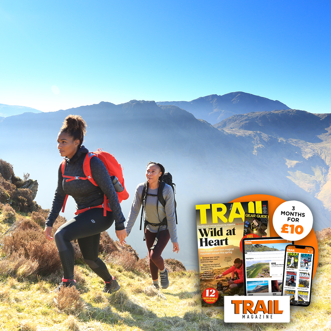 Ready for your next adventure? 🥾 Get 3 months of Trail for just £10 and discover stunning photography, destination ideas, safety tips, gear reviews, and more, plus you'll get 50% off an OS Maps Premium Membership! Join today > rb.gy/u272z