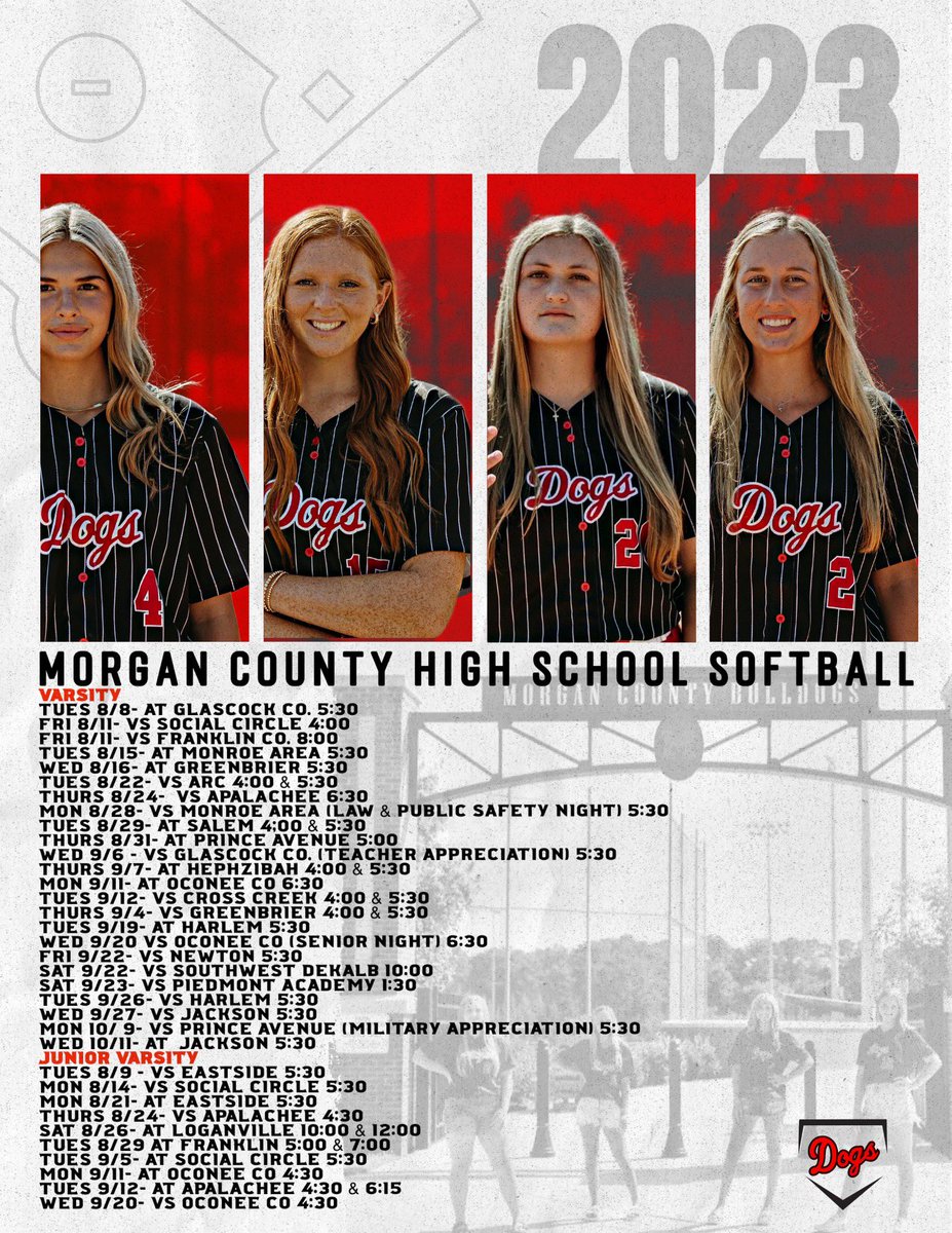 2023 schedule