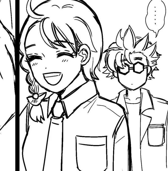 💜のこういう顔好きで割と描いちゃう 