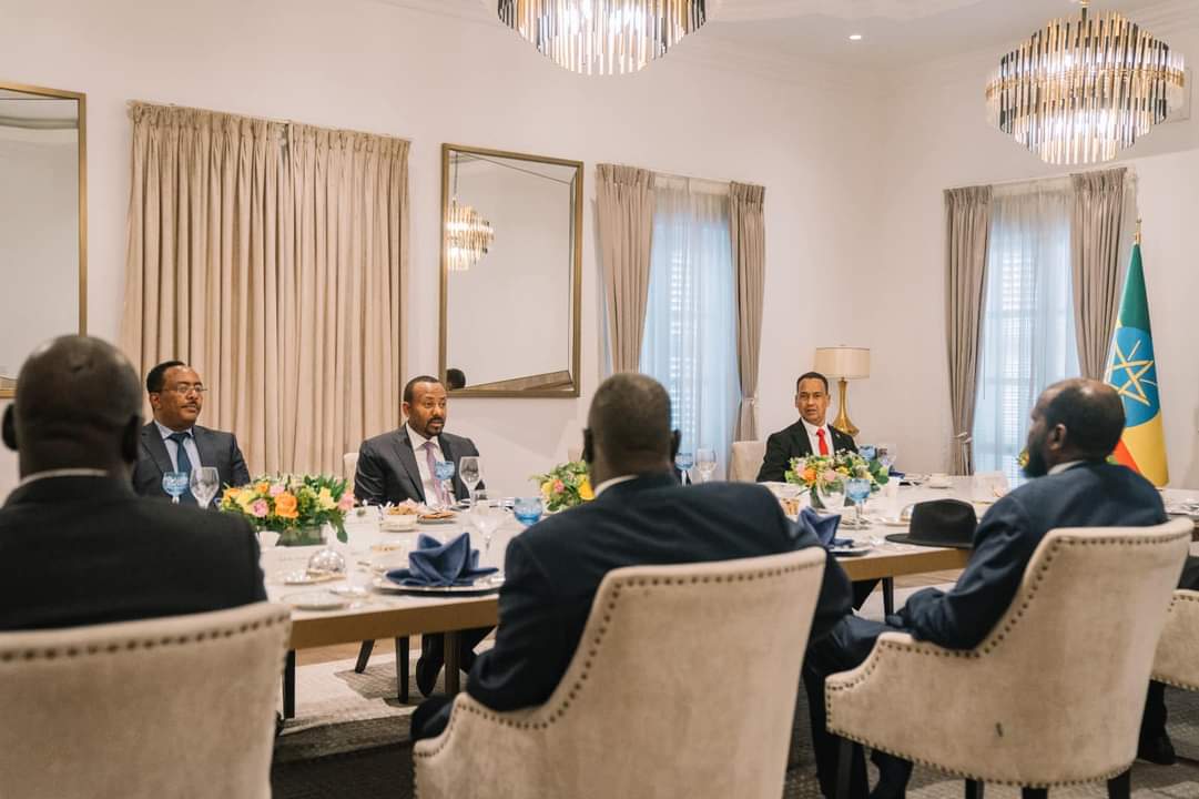 GazettePlusET's tweet photo. I received today President Salva Kiir Mayardit. As neighbors with common regional interests, we will continuously strengthen our cooperation.
@AbiyAhmedAli https://t.co/LSYzW58ssC