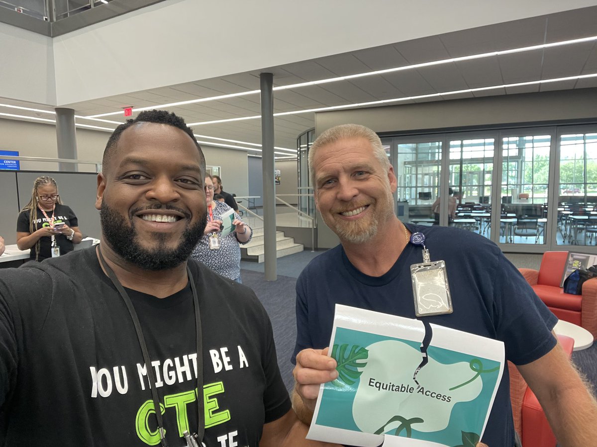 ACACsportsmed's tweet photo. During our #ABL activity instructors were tasked with finding their #academicsuccess and #growthmindset partner. Mr. Garner and Mr. Eastman #partneredforsuccess #theAliefway @AliefISD @AliefCTE @alief_career #BetterTogether https://t.co/xZDqiZTyXU