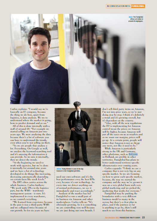 Prog_Party_EU's tweet photo. @funidelia #Funiglobal interview with @Prog_Party_EU 
link to whole magazine:
https://t.co/nneYsakOOx
#fancydress #costume #licensing #characters #party https://t.co/gBm9khaXr0