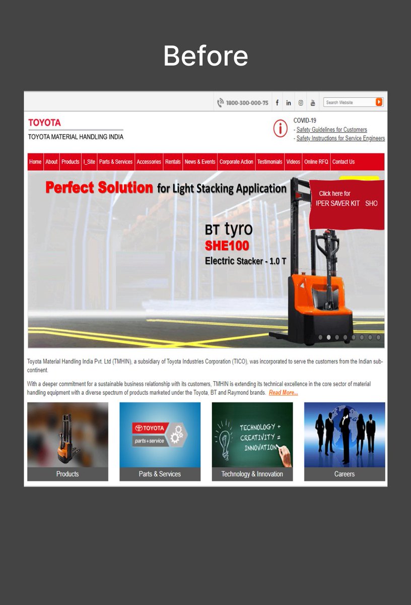 linuxomania's tweet photo. Revamped the Toyota website. Do leave your feedback if you liked it!

#uiuxdesign #websitedesign #UIUXDesigner #productdesign https://t.co/Yo4i74P9vt