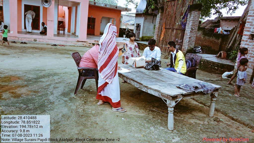 आज दिनांक 07/08/23 को एंबेड प्रोजेक्ट फ़ैमिली हैल्थ इंडिया बदायूं के द्वारा ब्लॉक आसफपुर में ग्राम स्वास्थ्य पोषण दिवस के अंतर्गत मलेरिया, डेंगू के बारे l
#Embed
#Malaria
<a href="/sksomya/">Som Sharma</a> 
<a href="/santoshbhargav2/">Dr. Santosh Bhargava</a> 
<a href="/Archana2442/">Archana Yadav</a> 
<a href="/Ani212215/">Anirudh Singh</a> 
<a href="/dm_budaun/">DM BUDAUN</a> 
<a href="/FamilyhealthIn/">Family Health India</a>