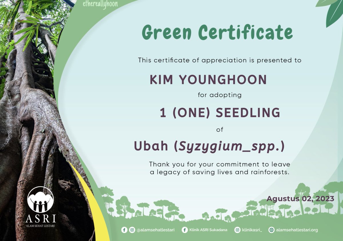 ethereallyhoon's tweet photo. happy level up day, my one &amp; only younghoon. here's little 'Ubah' tree for you, on your behalf 🤍 @WE_THE_BOYZ 

#빵담빵담_영훈이_생일축하해
#Dear_My_Boy_Younghoon https://t.co/HPuHjuFYsS