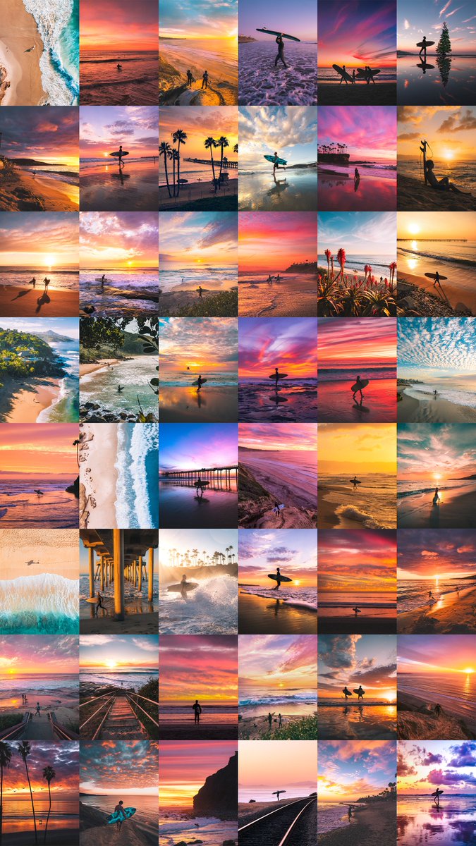 2 years ago I minted "Ocean Intersection", a collection of 50 of my favorite images from 10 years capturing surfers near the ocean.

I always admired the energy in that moment. Eagerness on the sprint in, appreciation on the walk out. A body of work I'm extremely proud of 🏄
