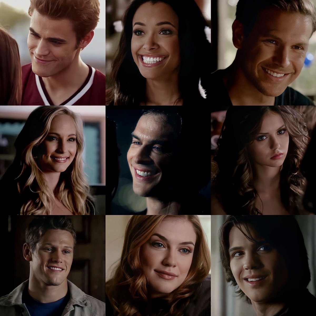 elenagthinker's tweet photo. tvd characters looking at elena gilbert ‹3 https://t.co/vvZXzYxZ9o