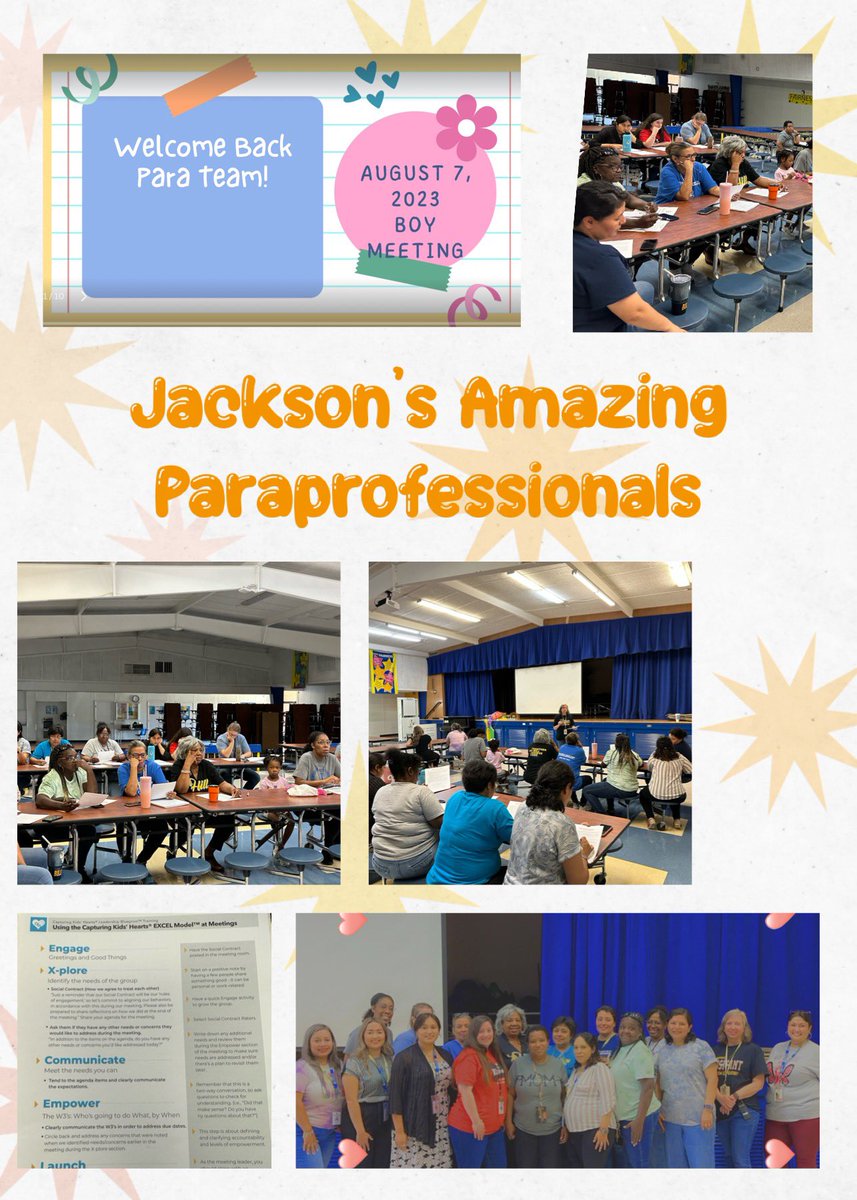 jackson_chisd's tweet image. We are excited to have our amazing paraprofessionals back today. @ChapelHill_ISD @_MsCarp @IHeartCKH #chapelhillisd #LetsGrowTogether #excelmodel