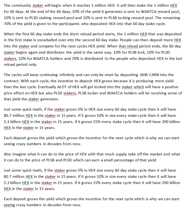 REDANDW81061302's tweet photo. #HEX #HEXCIANS #PULSECHAIN ...There is something very fascinating going on.. pls read .. every 2nd month #Hex will be locked... Great for the entire ecosystem... HEX COMMUNITY STAKER ...
https://t.co/lBWsyVkStF https://t.co/SeJAwCkwhR