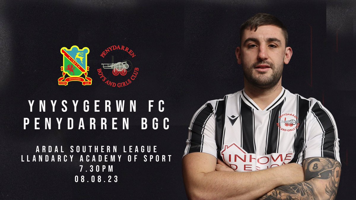 𝗡𝗲𝘅𝘁 𝗨𝗽 🔜 

We face <a href="/FcYnysygerwn/">Ynysygerwn FC</a> tomorrow night in the <a href="/ArdalSouthern/">Ardal Southern</a> League! 👊