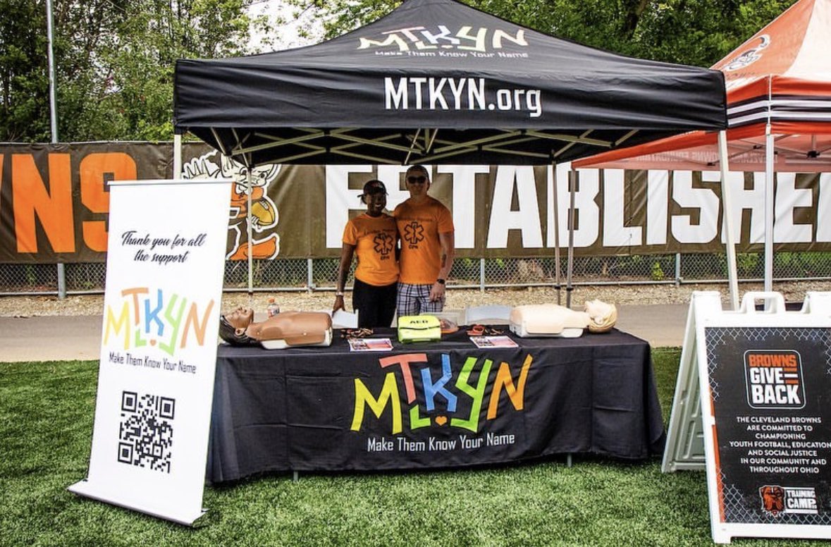 MTKYN_'s tweet photo. We trained over 100 people in CPR/AED’s at Browns Training Camp! 🧡 https://t.co/8UtBZYkJdh