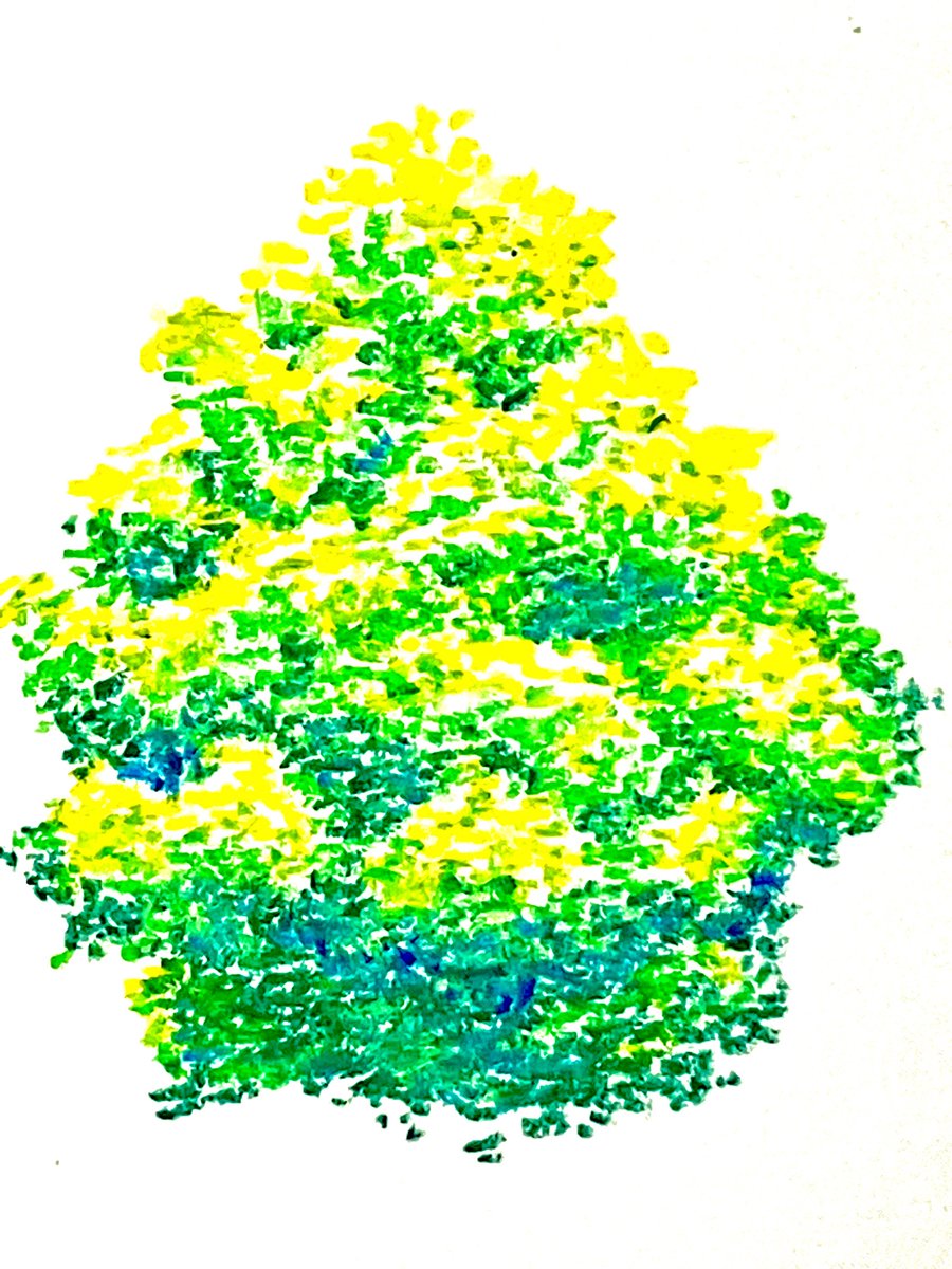 「オイルパステルで落書き #イラスト #アナログ」|がいざ〜んのイラスト