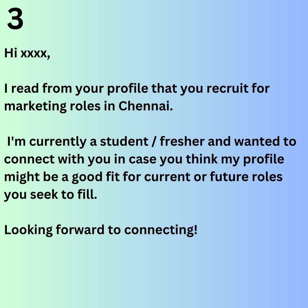 JOBCORNER247's tweet photo. How to reach out to recruiters on LinkedIn
Check out this 8 sample messages!!
#linkedin #linkedinhacks #linkedinmessage #linkedintips https://t.co/WlTZp0G31g