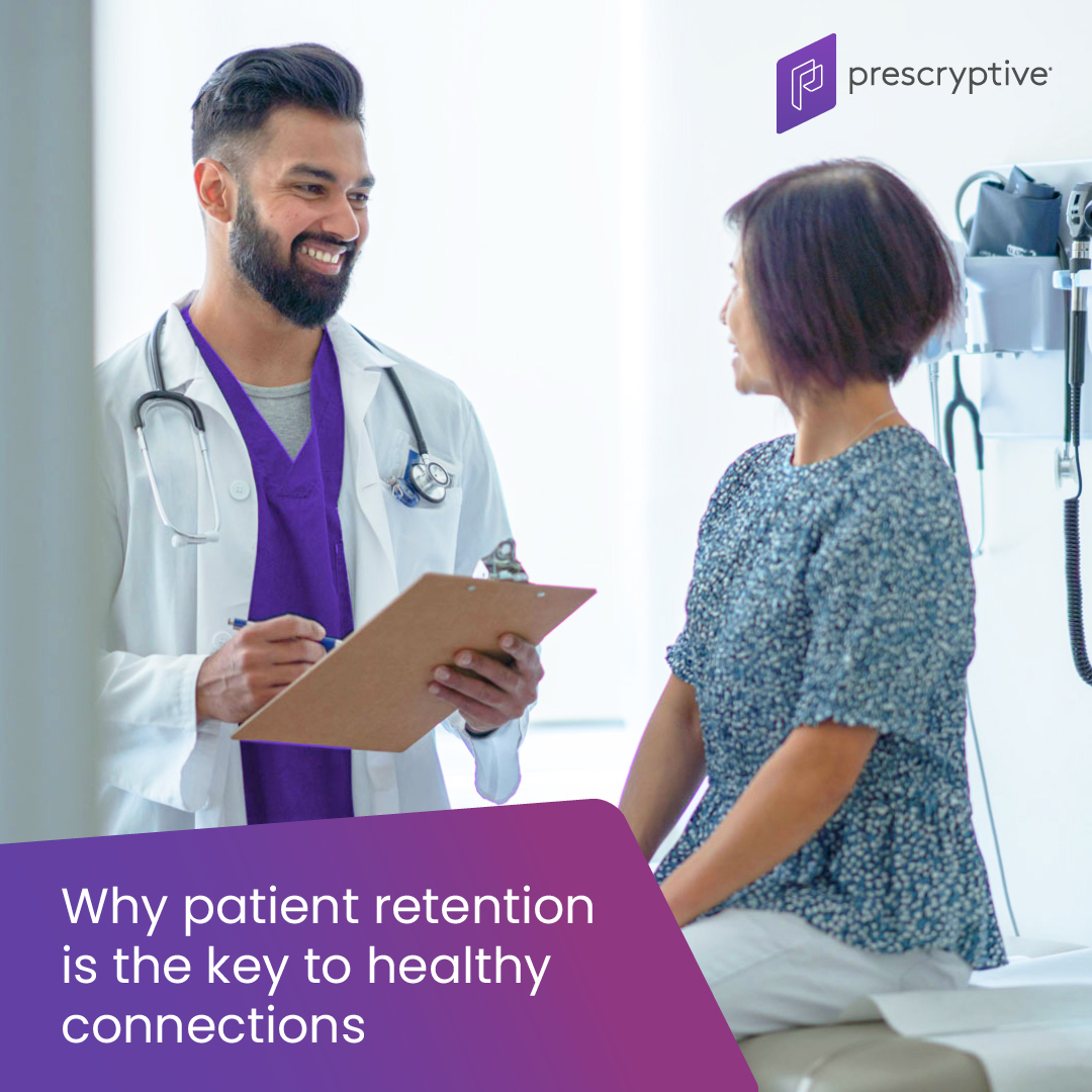 Prescryptive's tweet image. It can be up to 25 times more expensive to acquire a new patient than to retain an existing one. Check out our latest blog in The Inside Scrypt to read about the benefits of an effective patient retention strategy.
spr.ly/6016Pe6U2