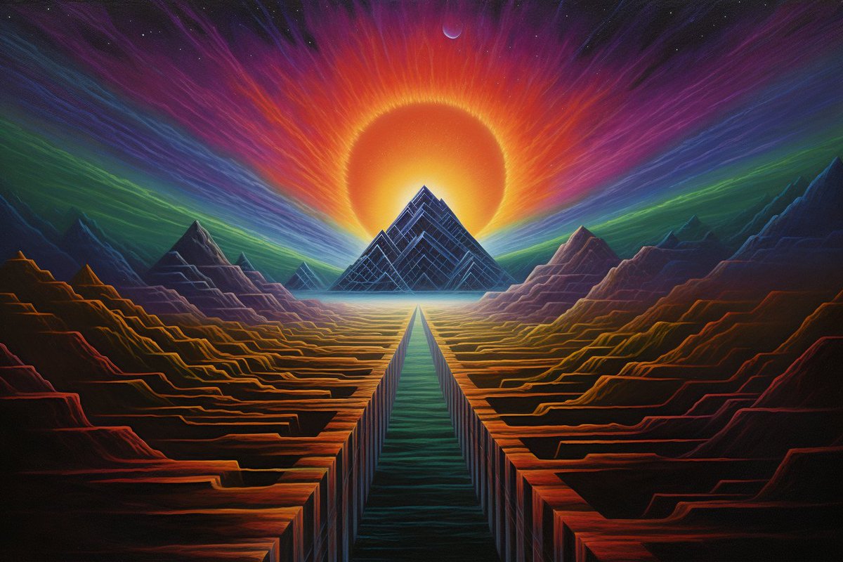 HBCoop_'s tweet photo. I tried @saana_ai's Midjourney prompt: 
[subject], 1970's Prismacolor

10 Examples:

1. Event Horizon, 1970's Prismacolor https://t.co/BRYssSlQwM
