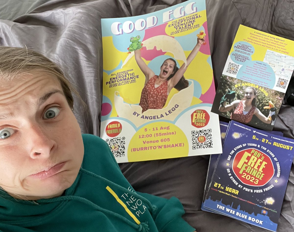 Nobody came to my 12 o’clock show today 😞 that’s the #edfringe ride I suppose. A big thanks to my lovely audiences from Sat &amp; Sun. Fingers crossed for tomorrow’s #GoodEgg (and tonight’s #Screwed) <a href="/TheFreeFringe/">PBH's Free Fringe</a>