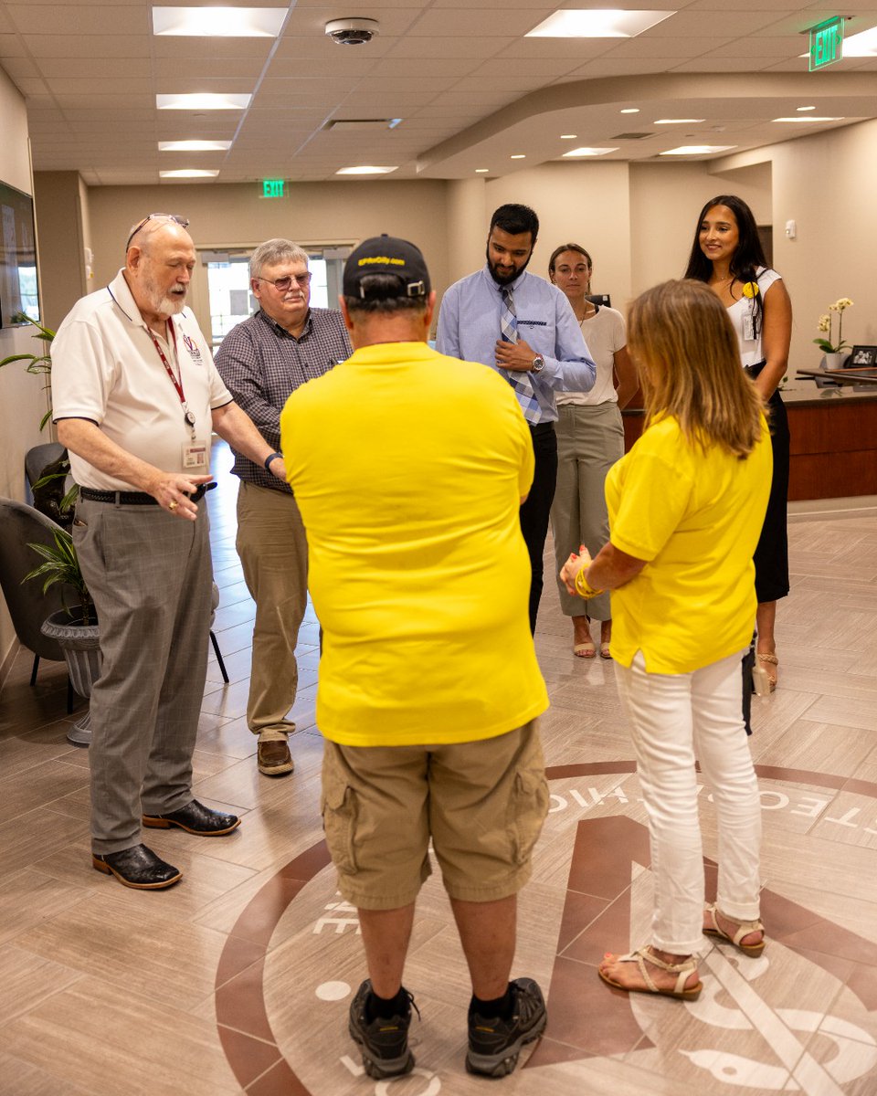 vcomlouisiana's tweet photo. VCOM-Louisiana's Chapter of the Student Osteopathic Medical Association (SOMA) hosted Angel and George Mueller, founders of the Dillon Mueller Memorial Fund.
#VCOMLouisiana #VCOM #DoItForDillon #SOMA https://t.co/E9CaRalaCN