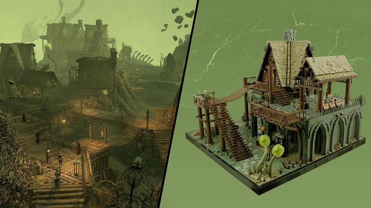 Is there anything more marvelous than the towering book structures of Apocrypha? How about a <a href="/LEGO_Group/">LEGO</a> diorama of Cypher's Midden made by <a href="/Xenomurphy/">Thorsten Bonsch</a> for this year's #ESOTavern? Check it out! beth.games/3OMlnV5